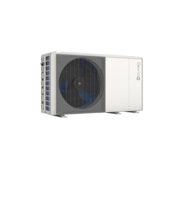 Pompa di Calore Monoblocco Aria-Acqua Inverter Clivet EDGE EVO 2.0 - EXC 10 kW WiSAN-YME 1 S 5.1 R-32 con comando a filo e wi-fi incluso