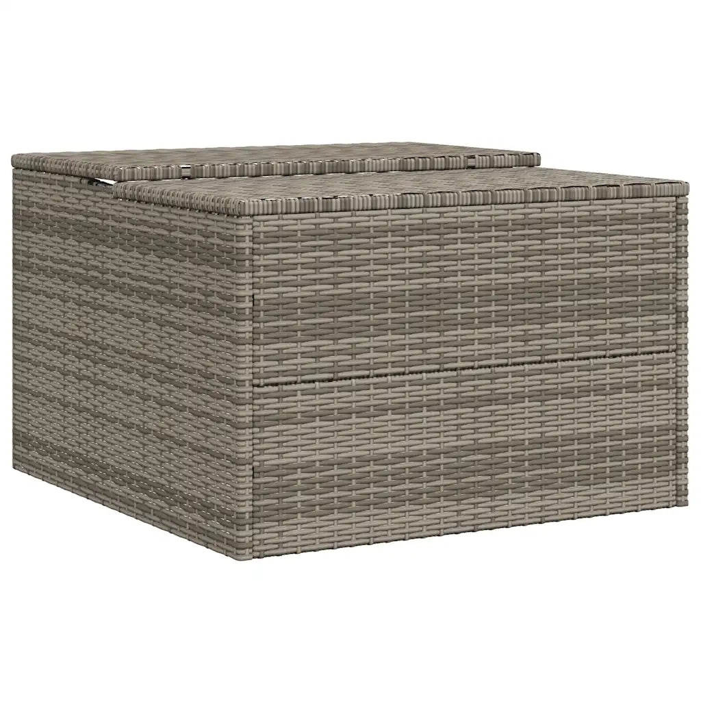 Garage per Robot Tosaerba Grigio 86x90x52/57 cm in Polyrattan