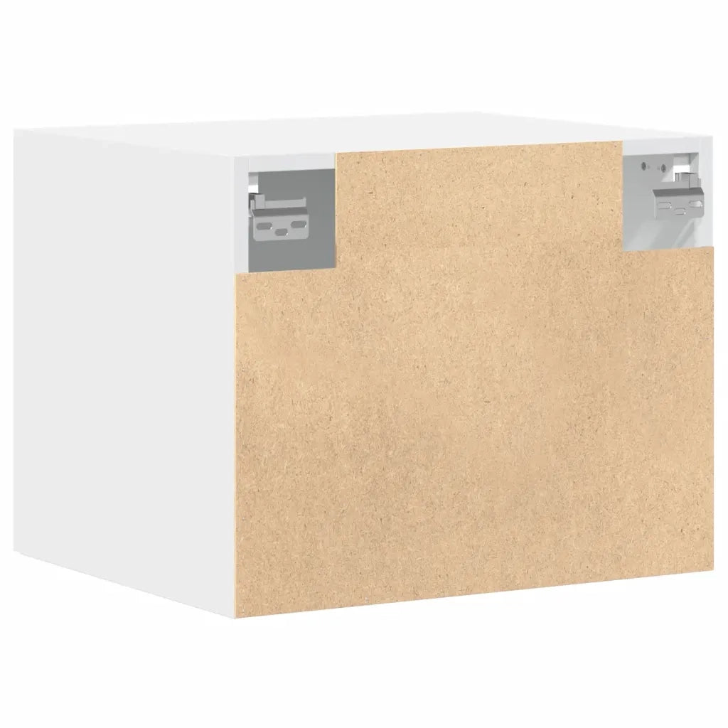vidaXL Mobile a Parete Bianco 50x42,5x40 cm in Legno Multistrato