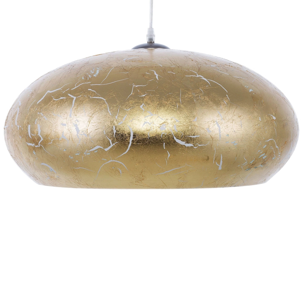Lampada a Sospensione lampadario Vintage in Metallo dorato illuminazione