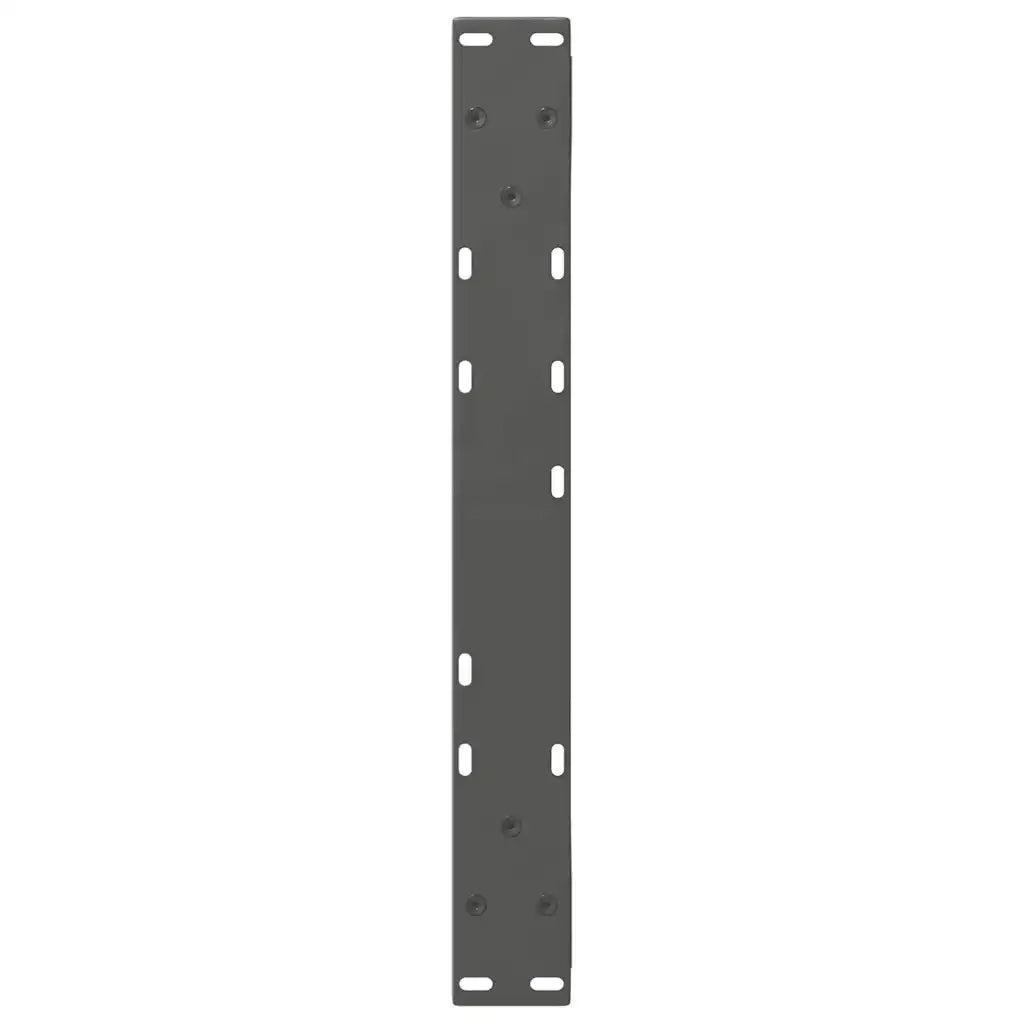 vidaXL Gambe per tavolino 2 pz Antracite 60x(42-43,3) cm Acciaio