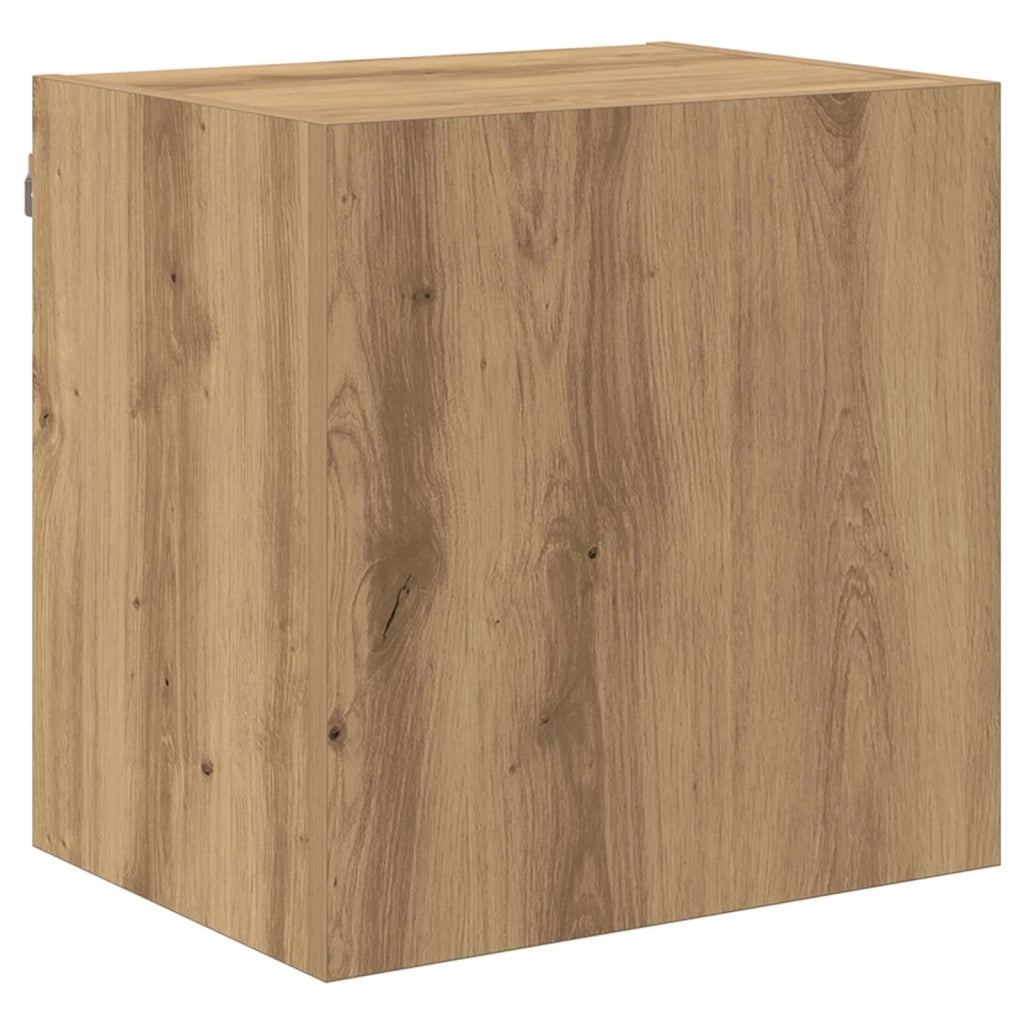 Unità per TV a Muro 4 pz Rovere artigianale 3402780