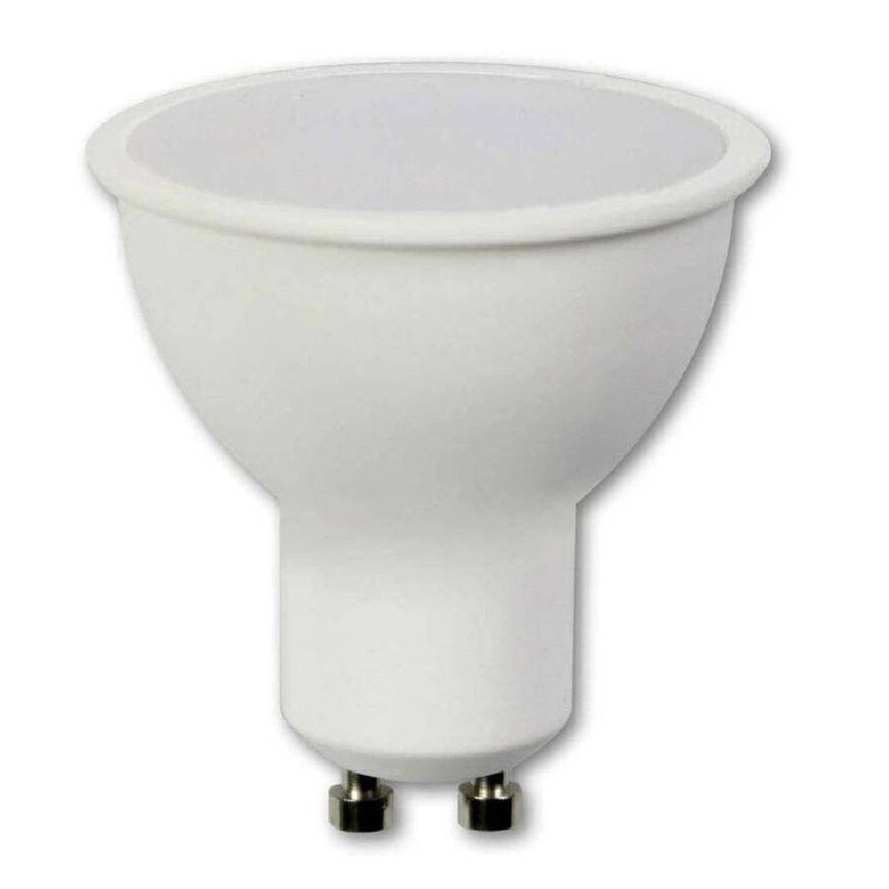 Trade Shop - Faretto Led Gu10 6 Watt Lampadina Gu10-04 Luce Fredda Calda Naturale - -bianco Caldo      -
