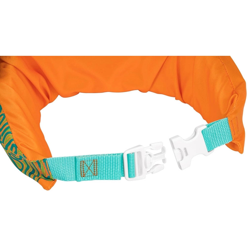 Trade Shop - Gilet Salvagente Per Bambini Tartaruga Marina Giubbotto Galleggiante Con Braccioli 90145 -