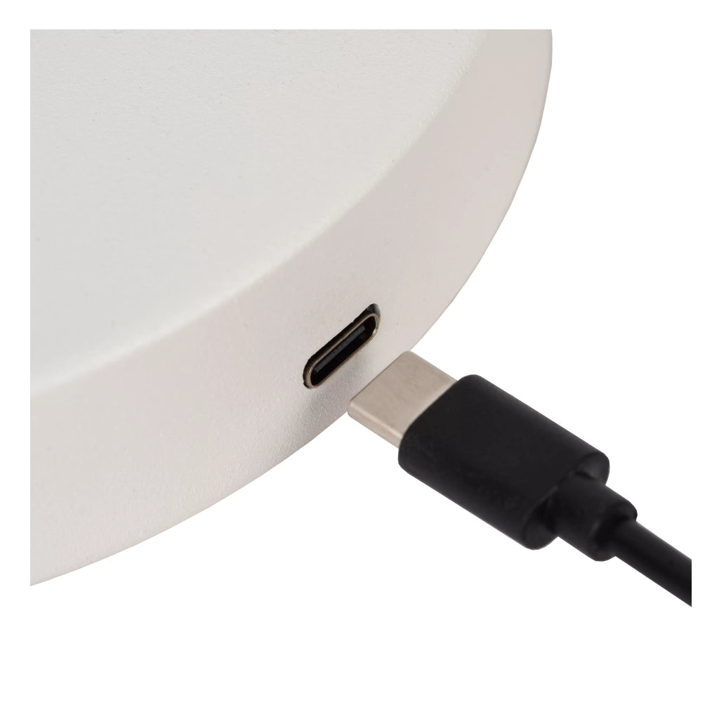 Lampada da scrivania bianca LED 3W touch Lucide Stirling