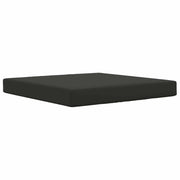 Cuscino per sedie | Cuscino per divano da esterno Nero 80 x 80 x 8 cm Poliestere