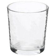 Trade Shop - Set 6 Bicchieri Trasparenti 260ml In Vetro Da Tavola Acqua Bevanda Calda The -