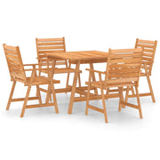 Set da pranzo da giardino 5 pezzi in legno massello di acacia 02_0014589