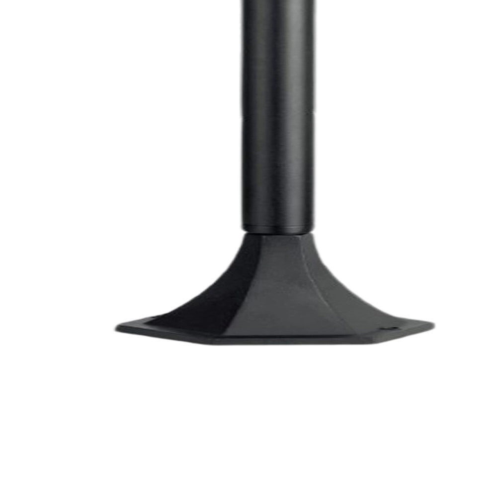 Trade Shop - Lampione Da Giardino 86 Cm Lanterna Da Terra Per Vialetti Con Attacco E27 Ip44 819pb-b860 - Grigio