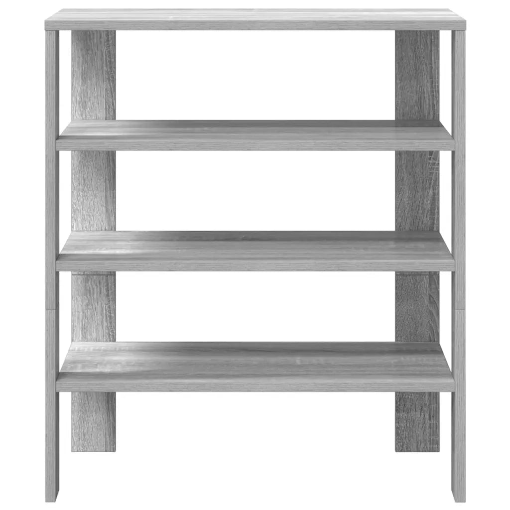 Scarpiera Grigio Sonoma 61x32x70 cm in Legno Multistrato