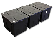 Set Filtro a 3 camere per laghetto da 90000l Chiarificatore UVC da 18W