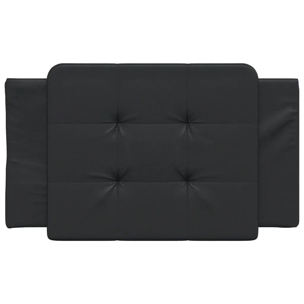 Cuscino Testiera Nero 90 cm in Similpelle