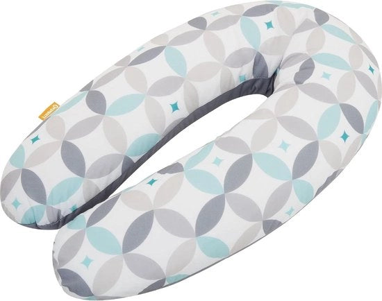 Cuscino di Design e Cuscino per la Gravidanza - Forma Ergonomica - 150 cm - Stampa Grafica