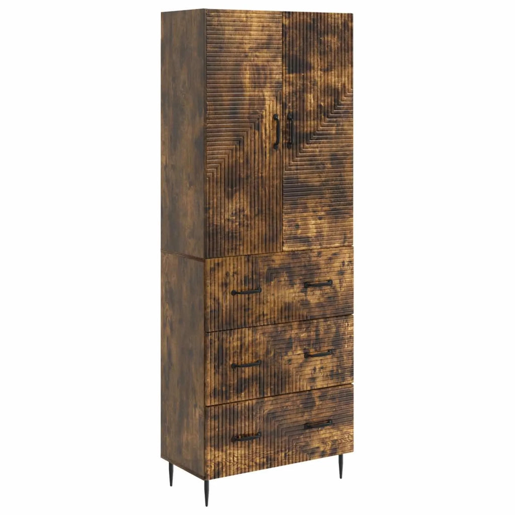 Set di armadi 2 pcs Rovere Fumo 66 x 34,5 x 90 cm 3416642