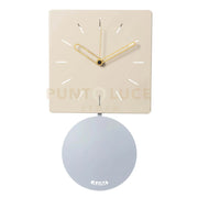 Orologio da parete di design Grace pendolo Crema