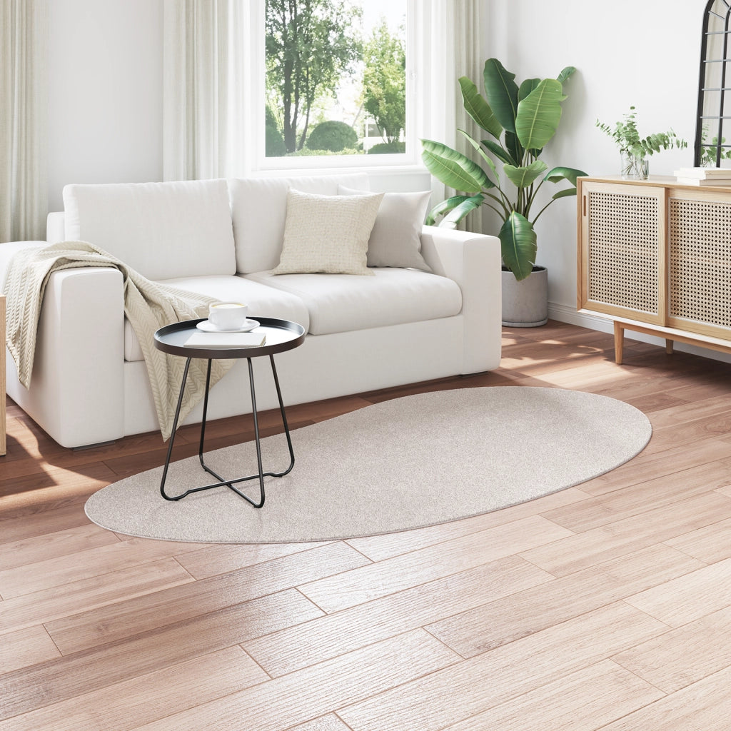 Tappeto per area Sabbia 100x200 cm Poliestere Antiscivolo