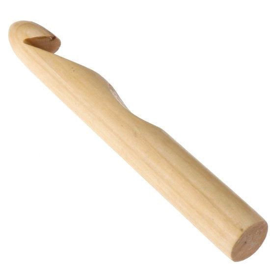 Attrezio per cucire a maglia 25 mm in bambù - Chunky Jumbo - Strumento per cucire a maglia - Lunga durata - Ideale per sciarpe e maglioni - Colore arancione - Aghi per cucire a maglia