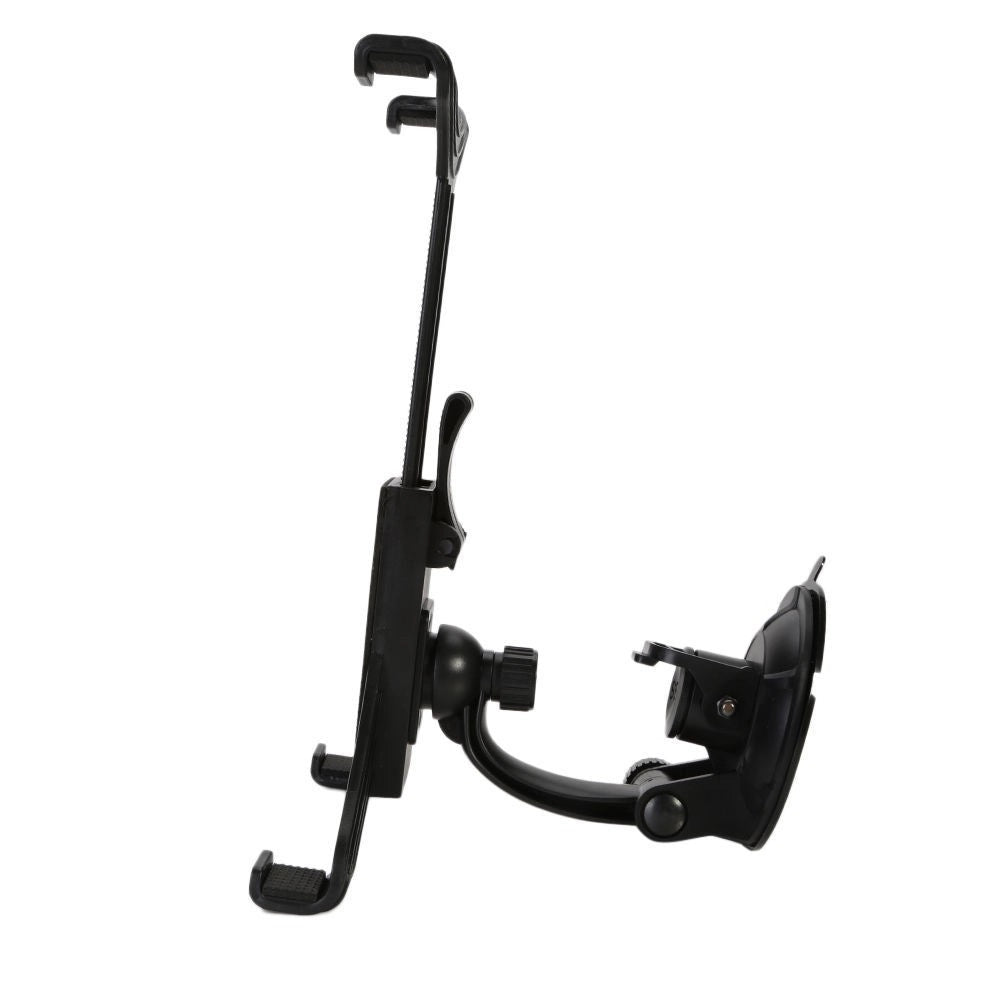 Trade Shop - Supporto Per Auto Universale Con Ventosa Per Tutti I Tablet Porta Rotazione 360° -
