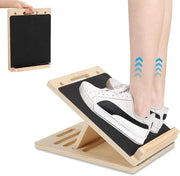 Houten Verstelbare Schuine Plank - Angolo 15°-30° - Capacità di Sostegno 300 kg - Per Stretching dei Meningi - Contenuto di Allenamento in HTML.