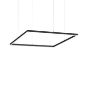 Lampada A Sospensione Oracle Slim Sp D070 Square 3000K On-Off Bk Ideal-Lux