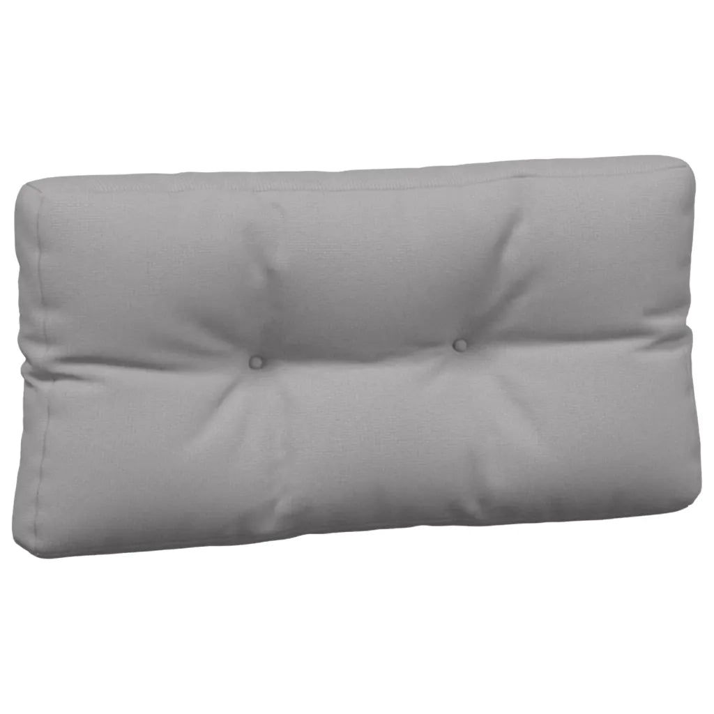 Cuscini per Pallet 7 pz Grigi in Tessuto 3217146