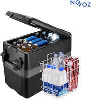 Cassa di Raffreddamento Elettrica 12V 230 Volt - Cassa di Raffreddamento Elettrica per Auto - Capacità 32L - Adatto a 12V e 24V
