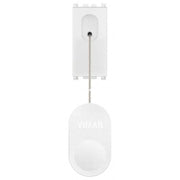 Pulsante 1Pno 10A con Tirante Bianco