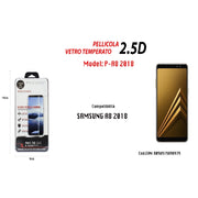 Trade Shop - Vetro Temperato Pellicola Per Samsung Galaxy A8 2018 Copertura Maxtech P-a8 2018 -