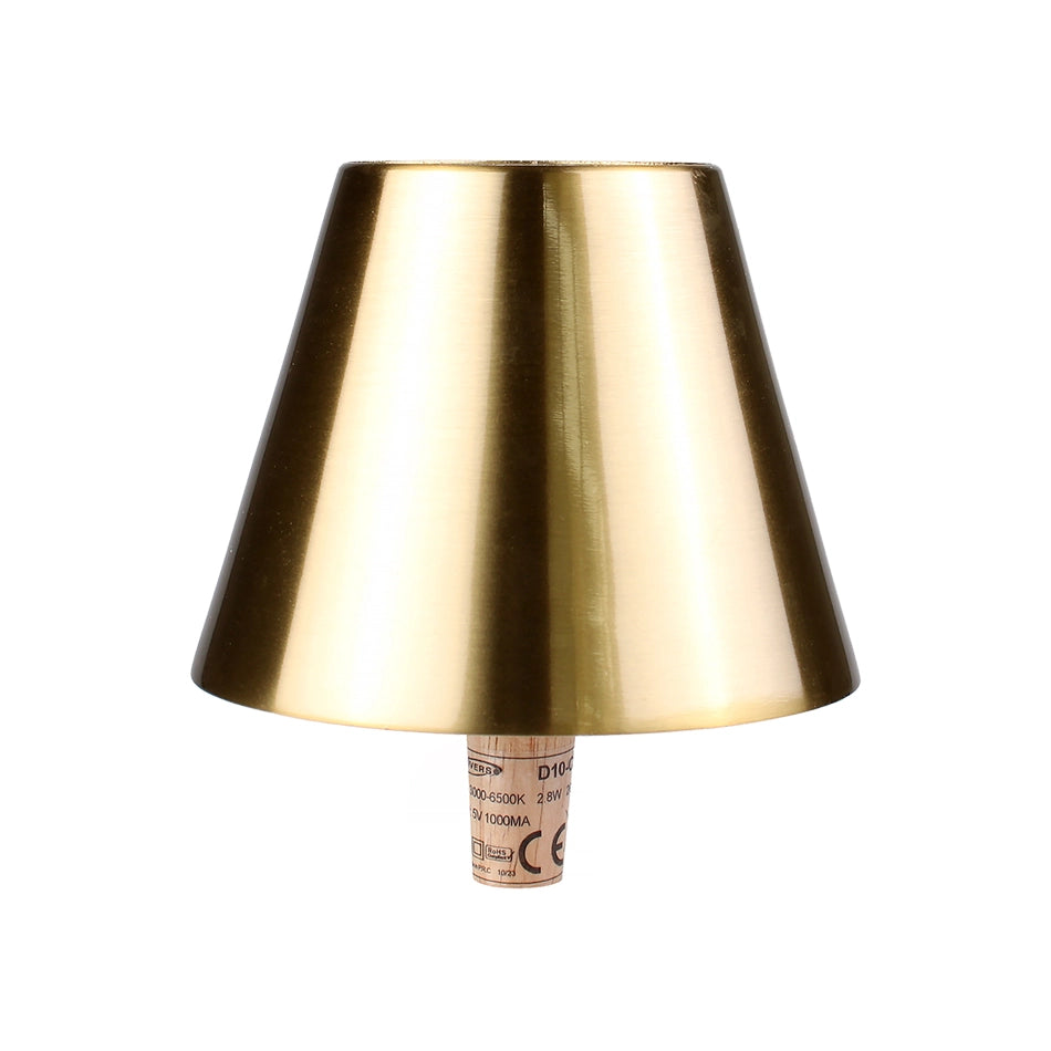 INNOVATIVA LAMPADA LED DA TAVOLO PORTATILE CON TAPPO PER BOTTIGLIA E CONTROLLO TOUCH - ILLUMINAZIONE VERSATILE CON TEMPERATURA COLORE REGOLABILE