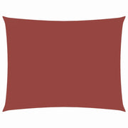 Parasole a vela | Telo Ombra | Vela da ombra Oxford Rettangolare 3x4 m Terracotta