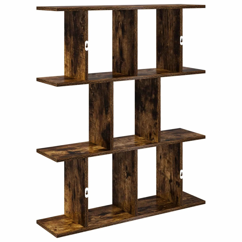 Scaffale da parete Rovere Fumo 80 x 20 x 96 cm 8012208
