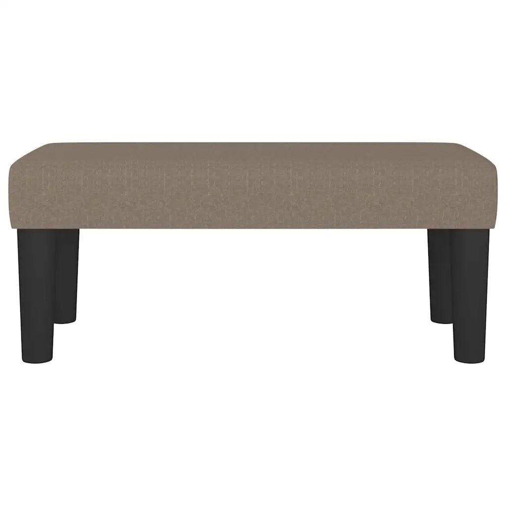 Panca-Sgabello Tortora 70x30x30 cm in Tessuto 890877