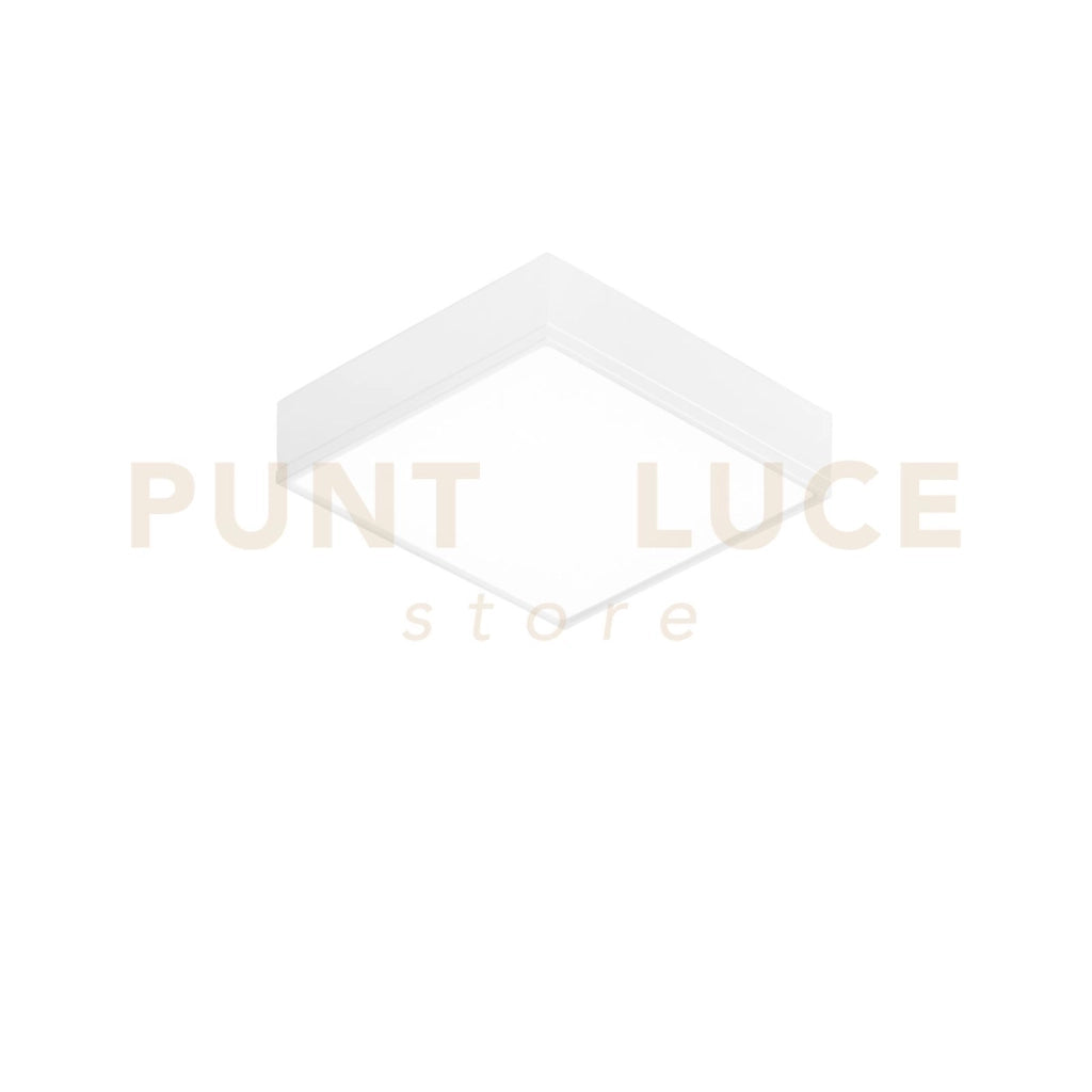 PLAFONIERA LED KLIO BIANCA QUADRATA 36W 4600LM CCT 3000K / 4000K 21,1X21,1X5,05CM