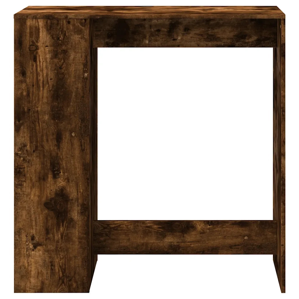Tavolo Bar con Rastrelliera Rovere 101x40x103,5 cm Multistrato 854368