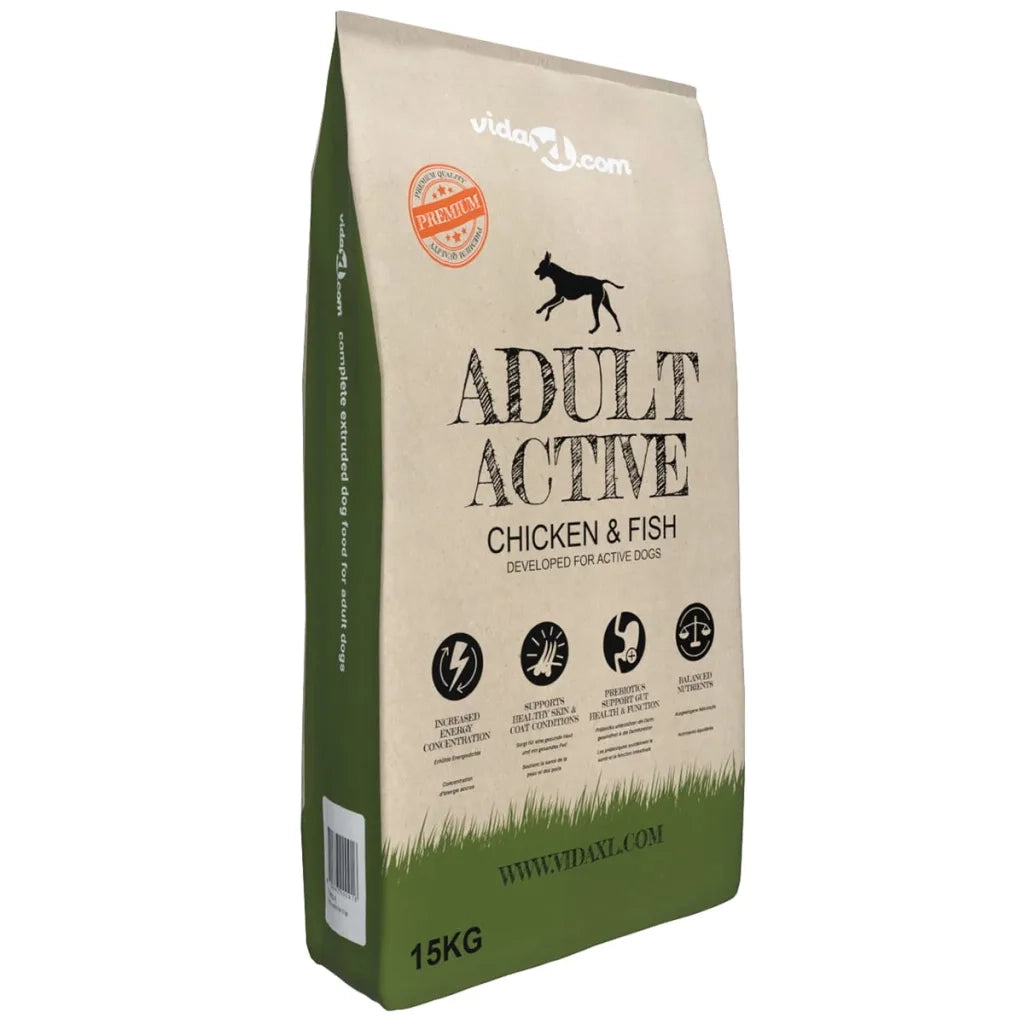 Cibo Secco per Cani Premium Adult Active Chicken & Fish 15 kg cod mxl 57919