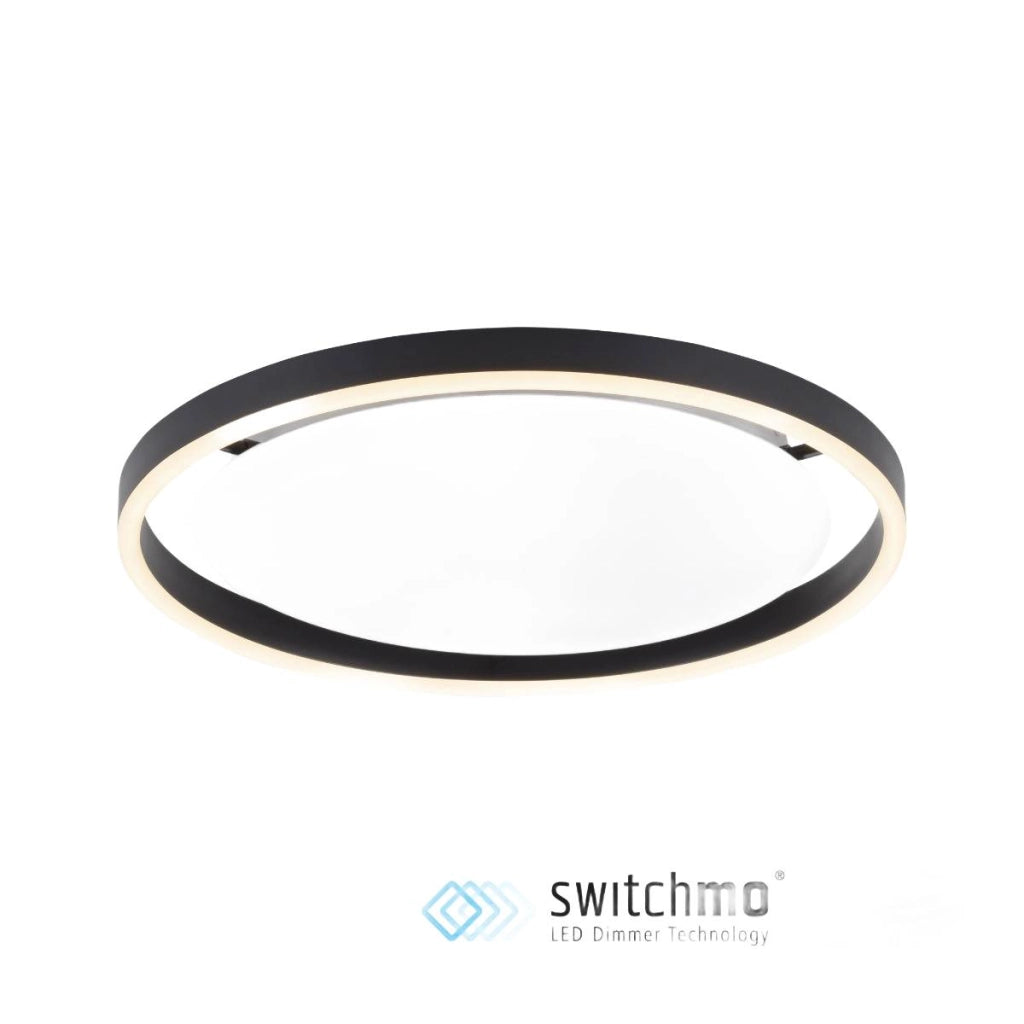 Plafoniera LED RITUS Paul Neuhaus 39,3cm 20W antracite