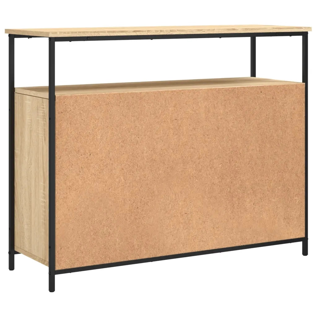 Credenza Rovere Sonoma 100x35x80 cm in Legno Multistrato 835505
