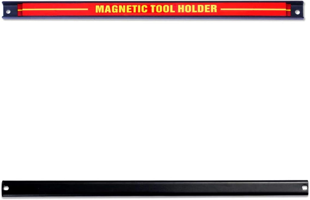 Portautensili Magnetici, Set di 12 Barre Magnetiche, Scaffale per Atrezzi da Parete, Contenitore degli Attrezzi, Organizzatore per Accessori, Supporto per Attrezzi, Portata 10 kg/Barra, 46 cm