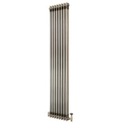 Radiatore 2 Colonne Verticale Metallo Grezzo 1800 x 380 mm TRV