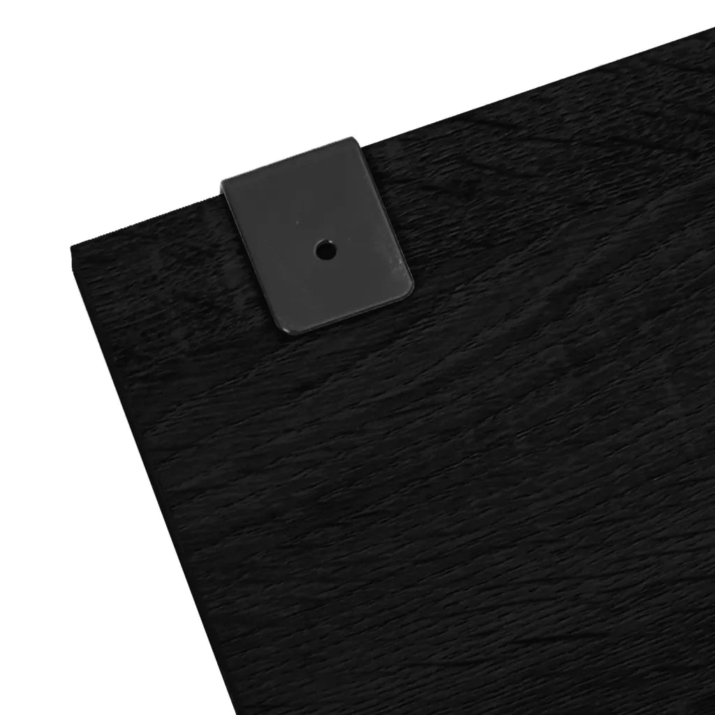 Set Mobili da Bagno | Armadio da bagno 6 pz Nero in Legno Multistrato