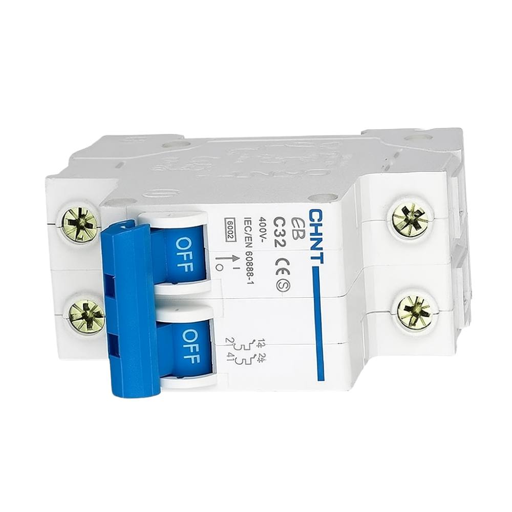 Chint interruttori magnetotermici 1p+n curva c 4,5ka serie eb 2 moduli *** ampere 32 ampere, confezione 1