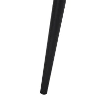 Set di 2 Sedie Sala da Pranzo, Sedie Cucina Moderne con Schienale a Conchiglia e Gambe in Metallo, Sedia in Velluto con Imbottita per Cucina, Camera da Letto, Ufficio e Soggiorno, Rosso