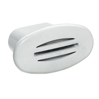 Tromba elettrica ovale da incasso per motoscafi colore bianco db 107