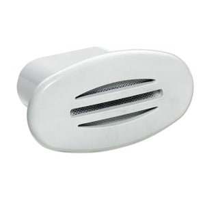 Tromba elettrica ovale da incasso per motoscafi colore bianco db 107