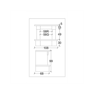 Camino lisbona rivestimento focolare prefabbricato refrattario m80 parete