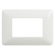 Bticino matix placca 3 posti tecnopolimero bianco am4803bbn