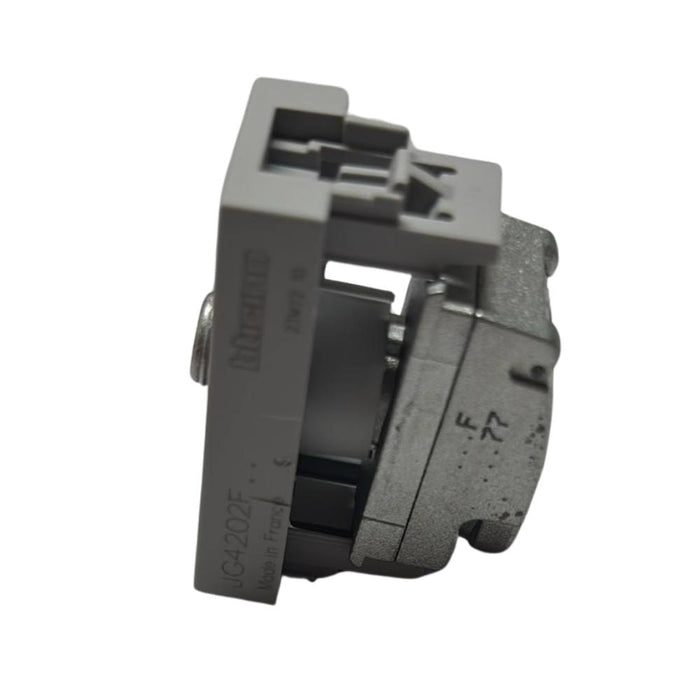 Bticino jg4202f connettore coassiale tv tipo f 75 ohm aggancio a vite