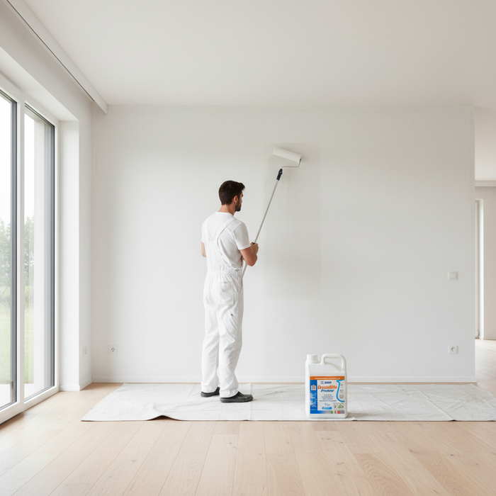 Dursilite primer fissativo base acqua trasparente per muri interni *** formato 1 lt, confezione 1