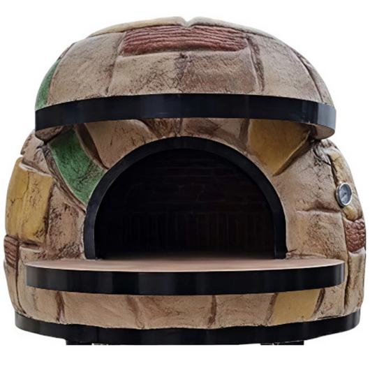 Forno legna artigianale linea rustico rivestimento mosaico alta resistenza *** misura Ø 120 cm, confezione 1