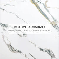 Mobile Dispensa a 2 Ante e 3 Cassetti in MDF e Acciaio per Soggiorno, Cucina e Studio, 90x30x80 cm, Bianco e Nero